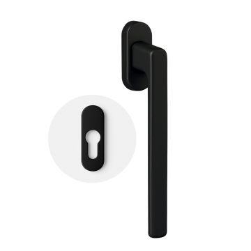 PP.502R/200.SW25 HF.kl.+rozeta ext. Čer