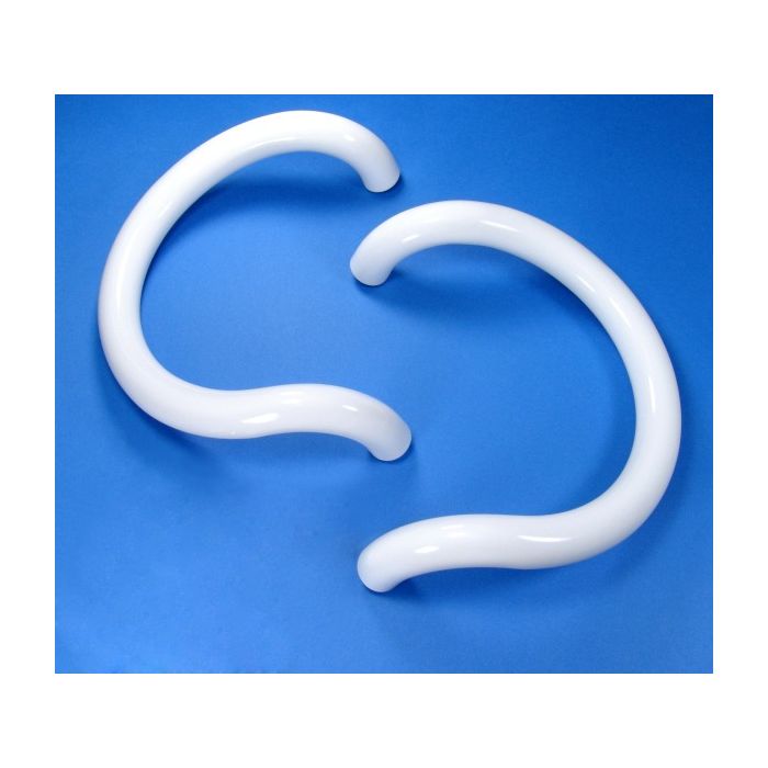 M1 300 Dveřní madlo půloblouk. bílé