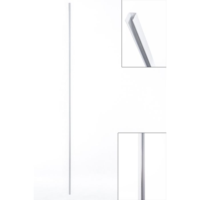 LG2000 Krycí profil táhla černý