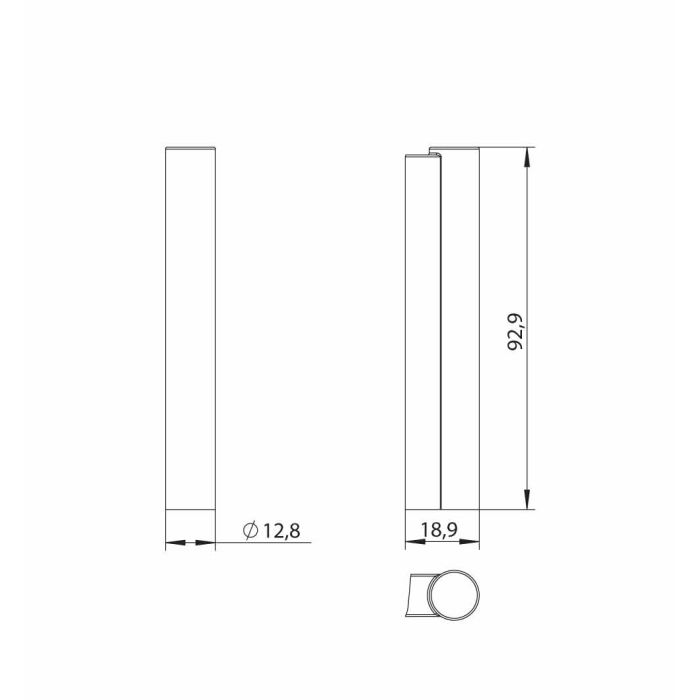 FK 5° RS F9 Krytka kř. ložiska PR