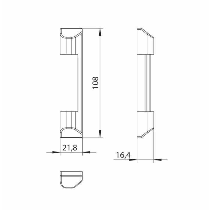 SWR F9 Krytka kov/ocel