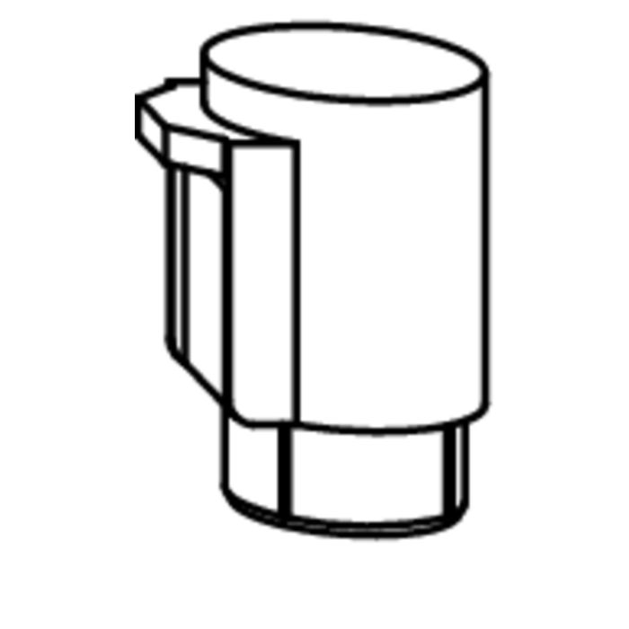 FK zátka křídl.ložiska bílá