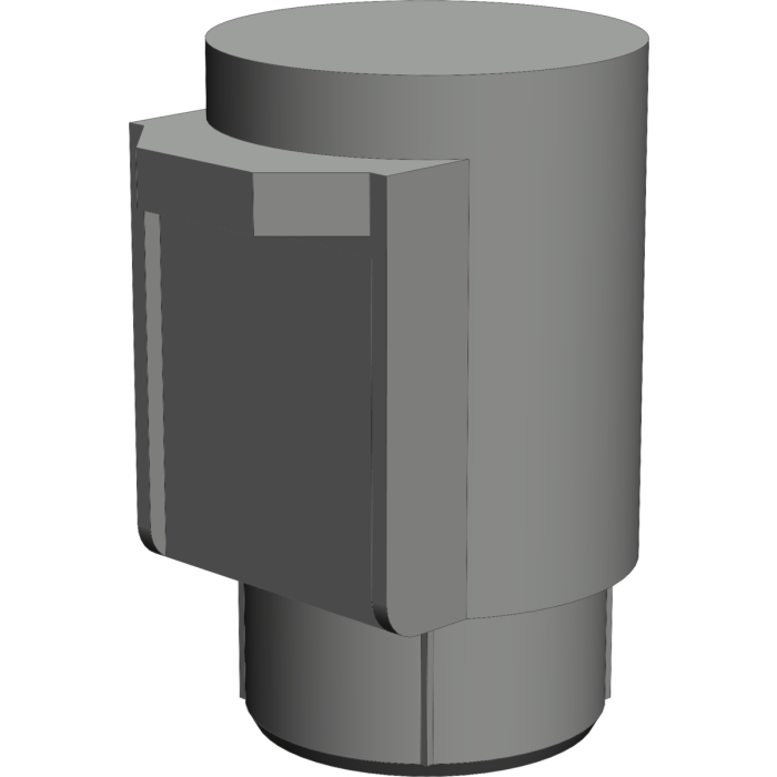 FK zátka křídl.ložiska hnědá