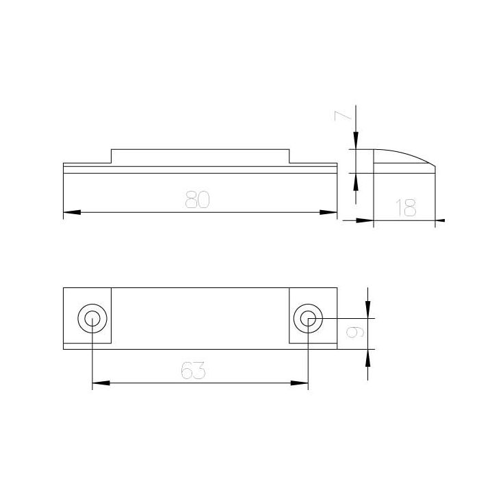 SZV SL Protiplech přítl.závěsu