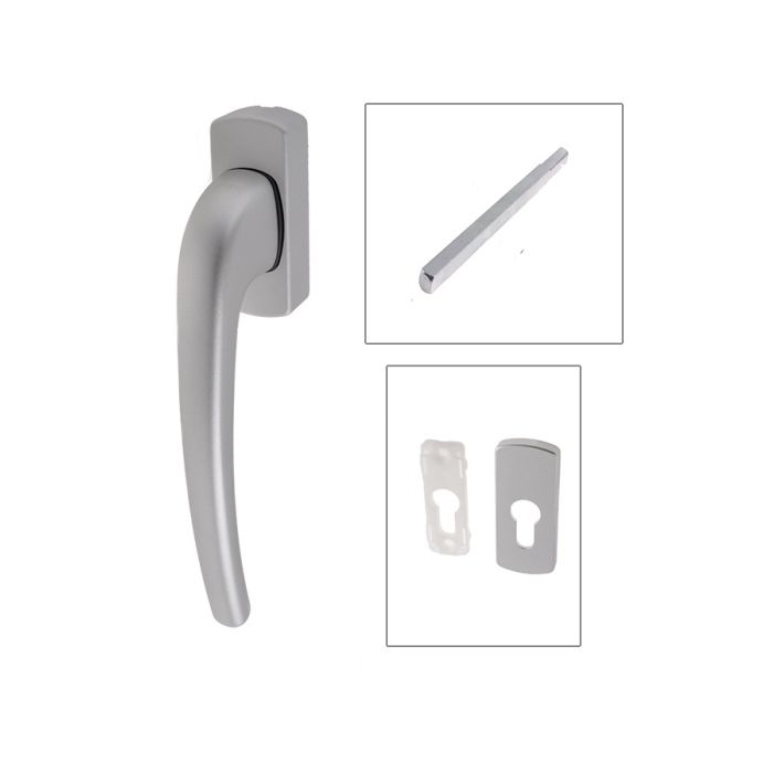 SKI 8/63 EV1 klika vnitřní stříbrná