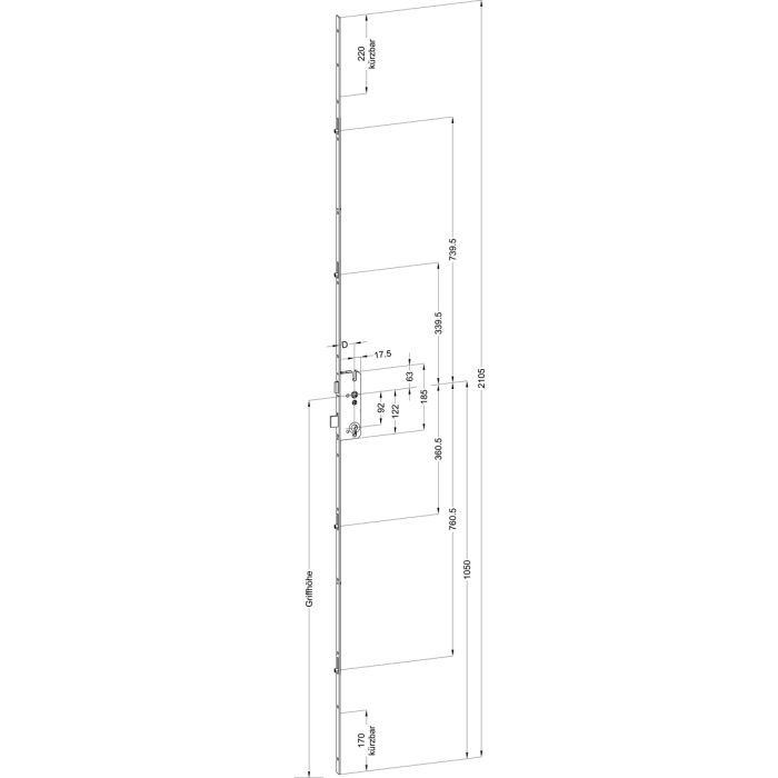 STV-F2060/45 92/8 R4 MC vícebod.zámek