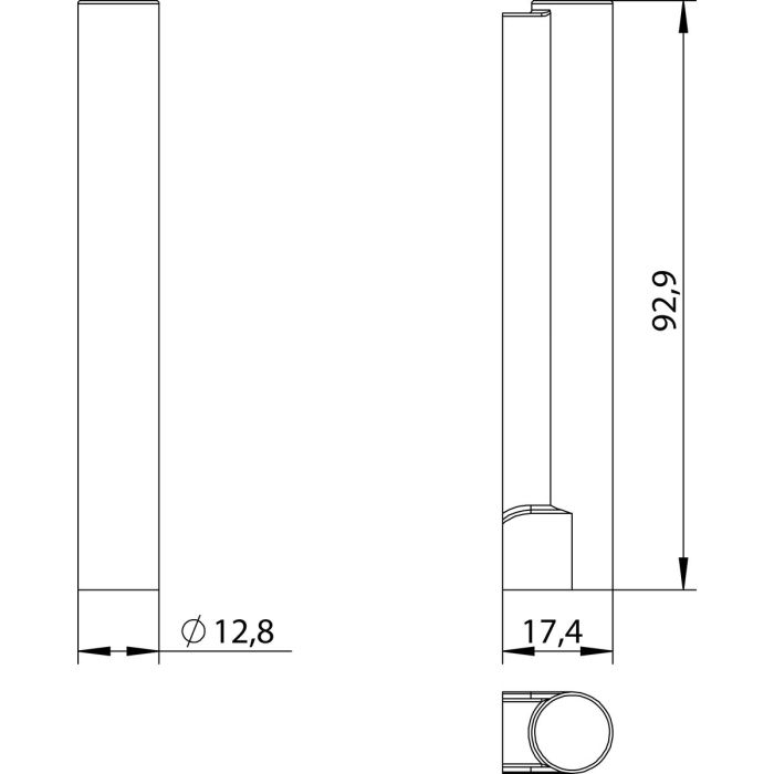 FK-F F1 Krytka křídl.ložiska 20-6/20 SL