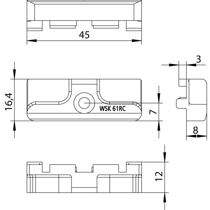 WSK 61 RC SL protiplech
