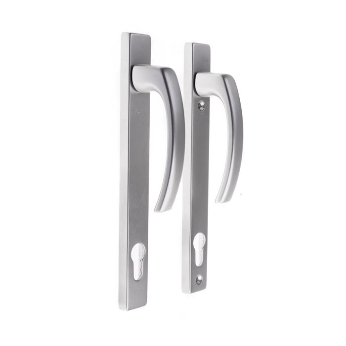 RN F1 Balkonová klika stříbrná