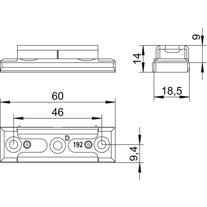 SEF 1/192 UF SL bezpečnostní protiplech