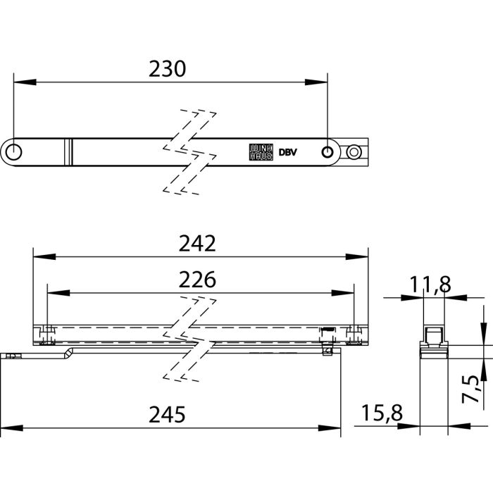 DBV SL omezovač otevření