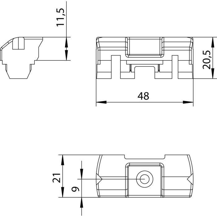 AL.BN.F12.RAL7016 Náběh