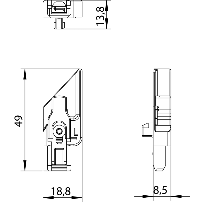 RT.DFE-TFE.S.LE Štulp.protipl.pojistky
