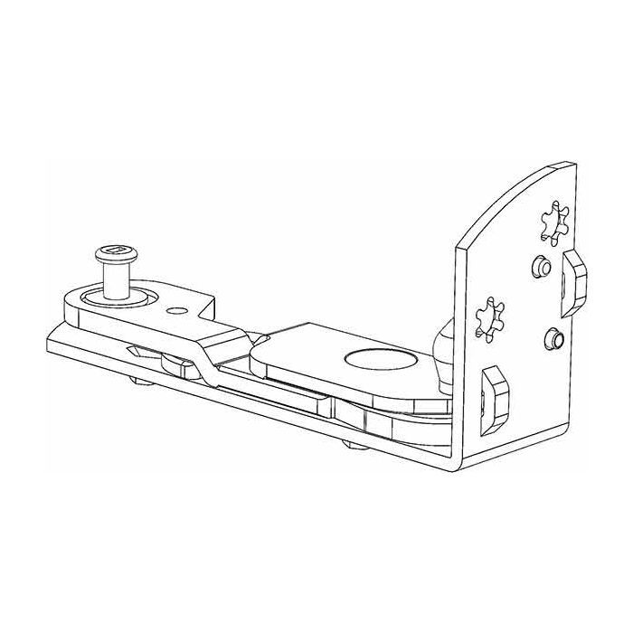 EL.K.SE.152.PR Rohové ložisko pravé