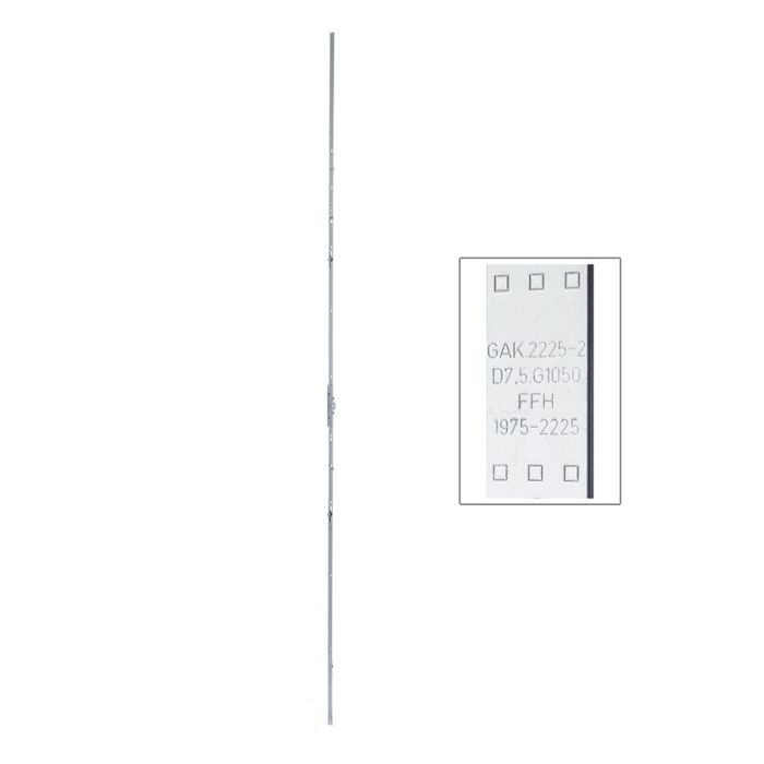 GAK.2225-2.D7.5 Převodová lišta sníž.D