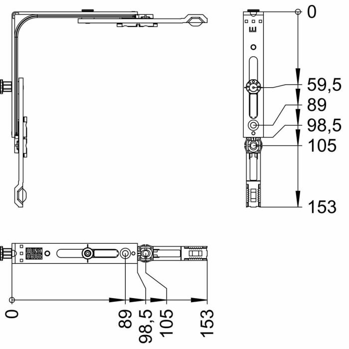E1.N Rohové vedení
