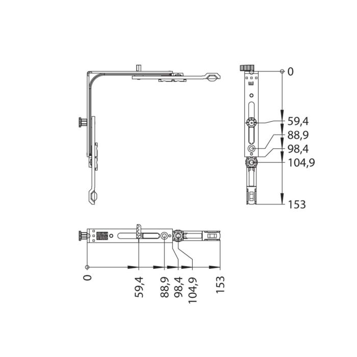E1.N.MSL. Roh.vedení mikro levé