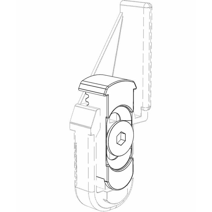 DFE-TFE.ZN.PR Rámový prvek pravý