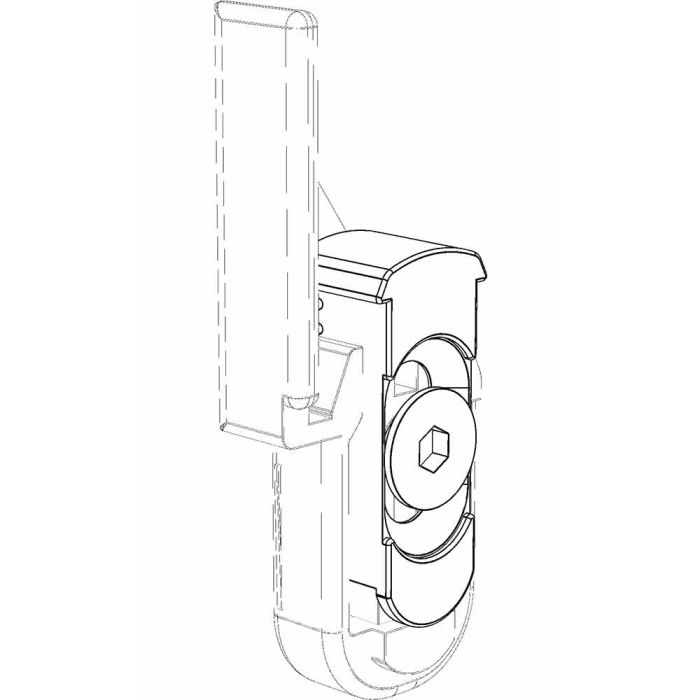 DFE-TFE.ZN.LE Rámový prvek levý