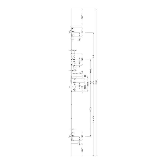 T-AV4D-F1660 L124P/45 A9 92/8 M2 PR MC