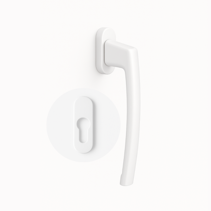 PP.502/200.WS HF.klika+rozeta bílá