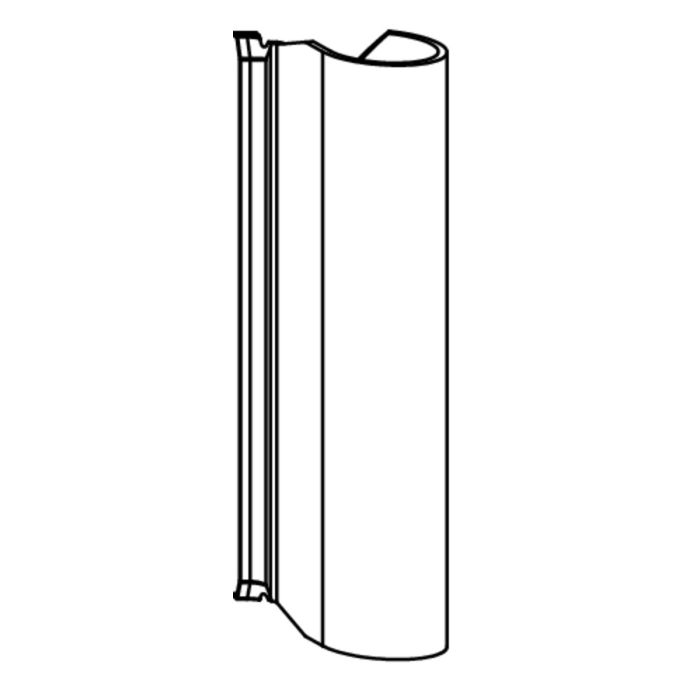 SW krytka závěsu nůžek bílá