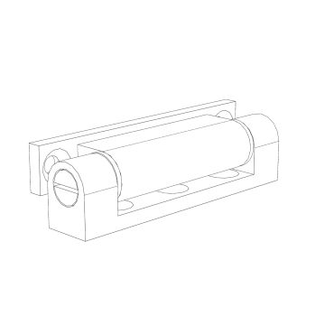 SW-1/K.WS okenní závěs PVC bílý
