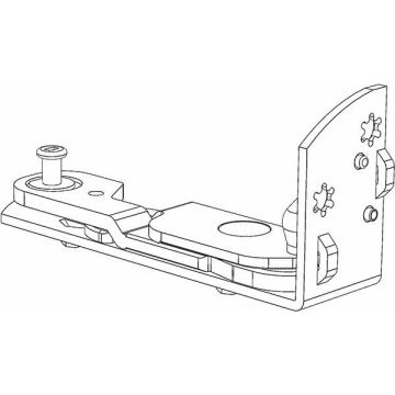 EL.K.SE.152.PR Rohové ložisko pravé