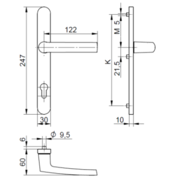 KS 1009 JSW 92/8 30 72-77 F9 K=216